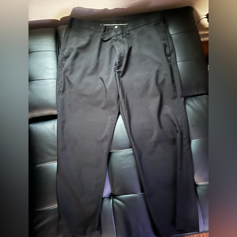 Haggar Black Chinos Straight Leg